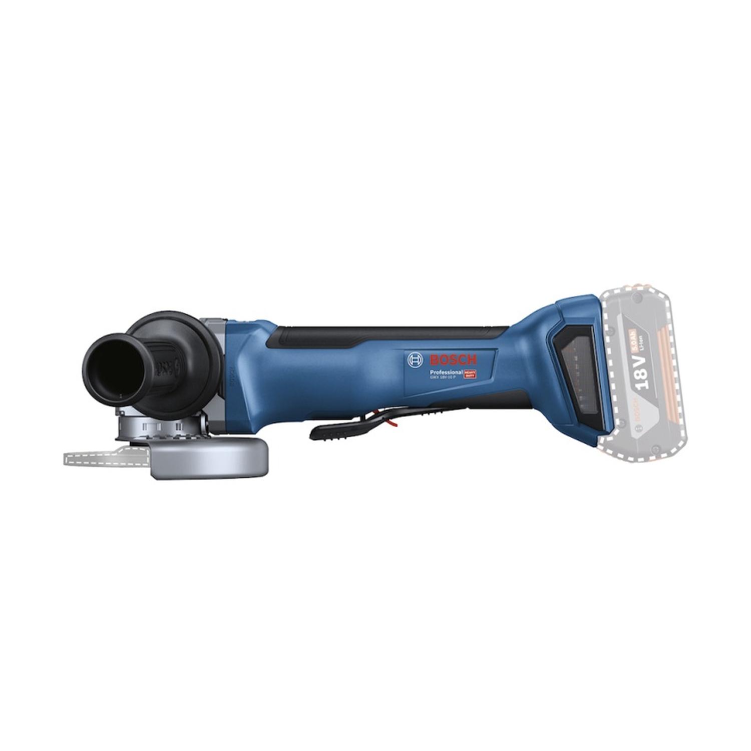 ESMERIL ANGULAR 5 18V X-LOCK BARETOOL BOSCH GWX 18V-10 P - 3