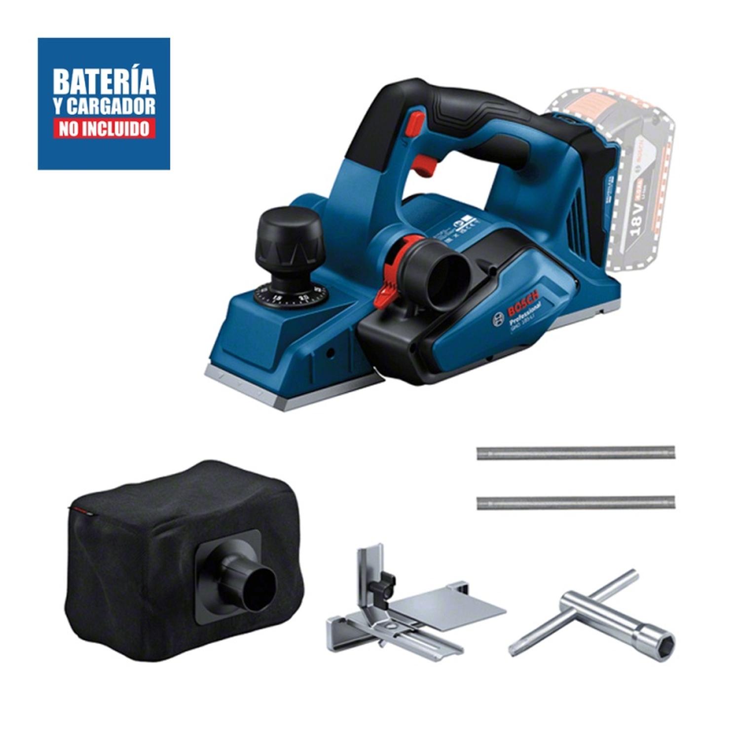 CEPILLO INALAMBRICO 18V 82MM BL BARETOOL GHO 185 LI BOSCH - 2