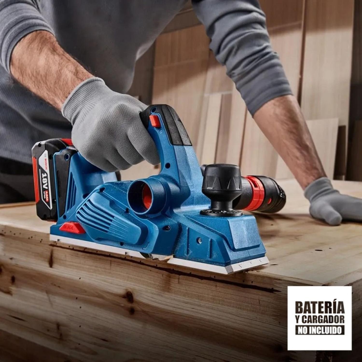 CEPILLO INALAMBRICO 18V 82MM BL BARETOOL GHO 185 LI BOSCH - 5