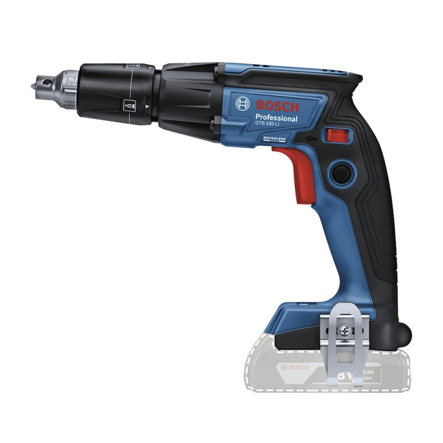 ATORNILLADOR PARA DRYWALL 1/4 18V BARETOOL BOSCH GTB 185-LI - 2