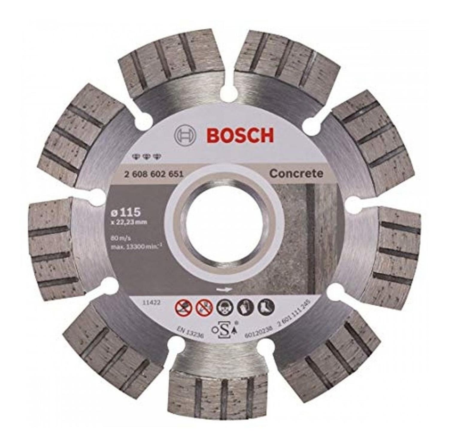 DISCO BEST PARA HORMIGON DURO Y HORMIGON ARMADO 4-1/2 BOSCH - 2