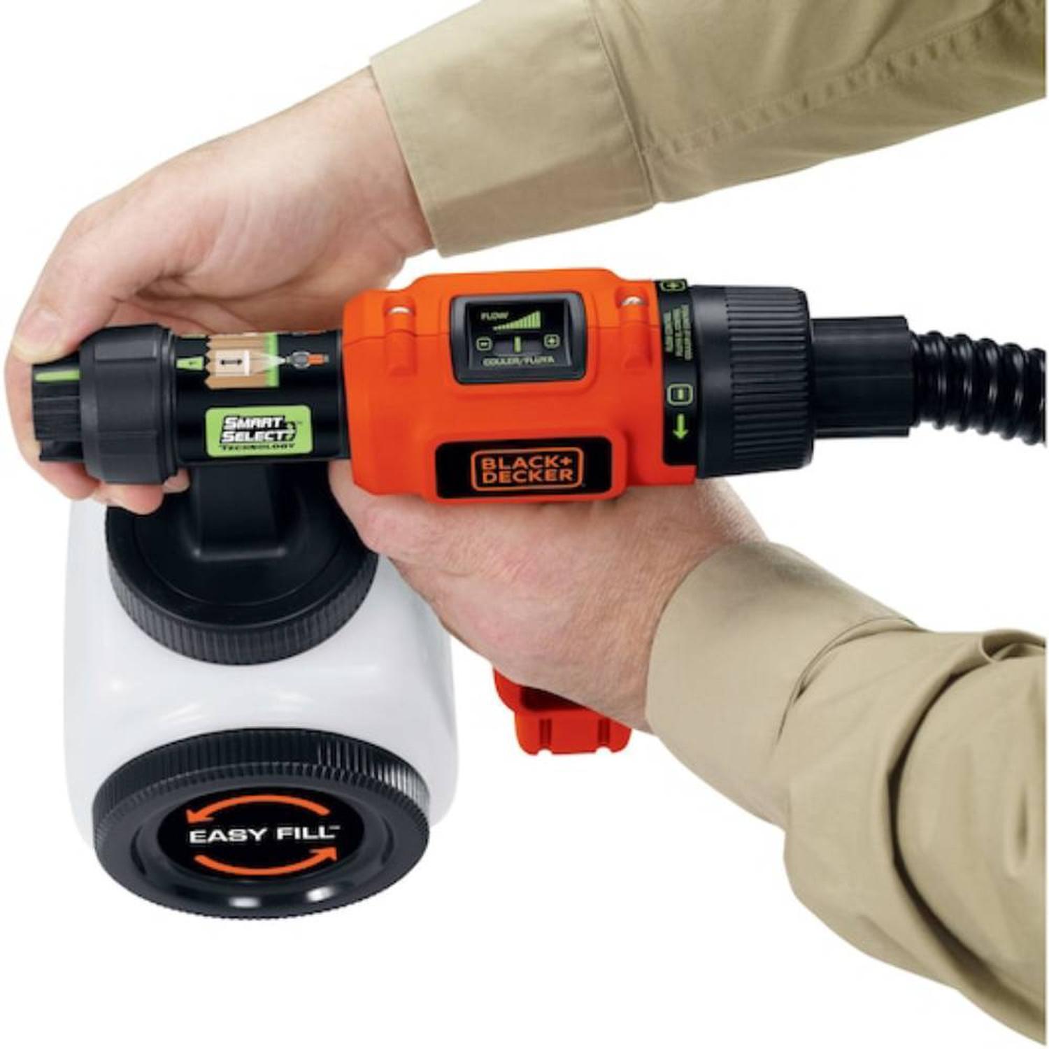PISTOLA DE PINTURA 278W 1.1L BLACK Y DECKER BDPH200B-B2 - 2