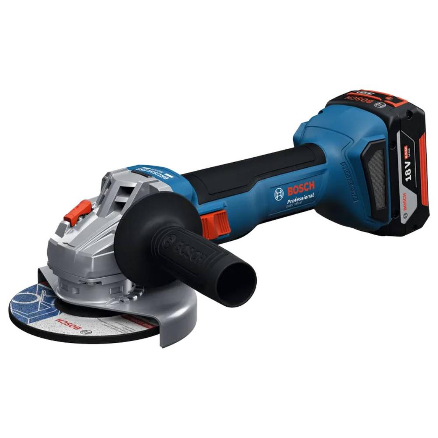 AMOL. ANGULAR 5' 18V 2BAT 4AH / CARG GWS 18V-8 + ROTOMARTILLO SDS-PLUS 18V BRUSHLESS BARETOOL GBH 18 - 2