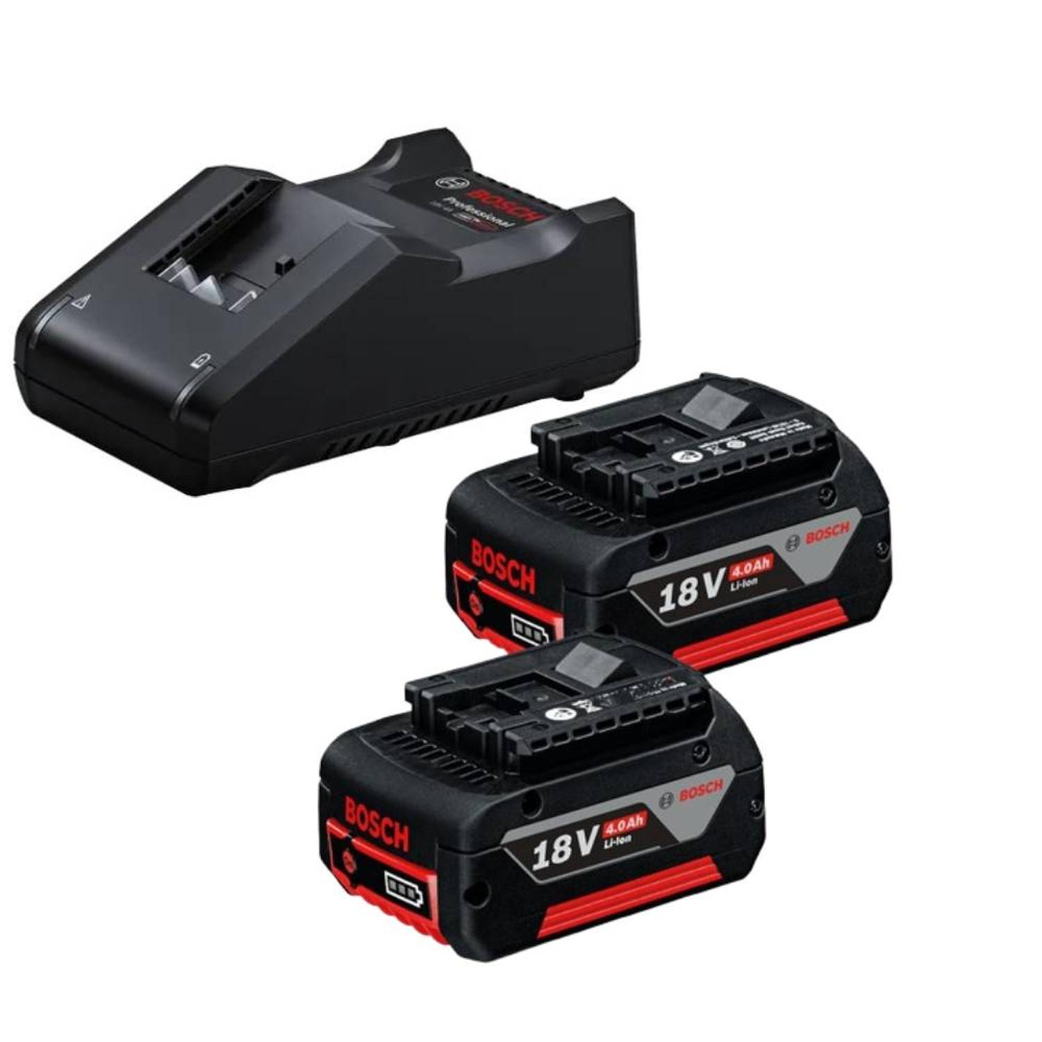AMOL. ANGULAR 5' 18V 2BAT 4AH / CARG GWS 18V-8 + ROTOMARTILLO SDS-PLUS 18V BRUSHLESS BARETOOL GBH 18 - 4