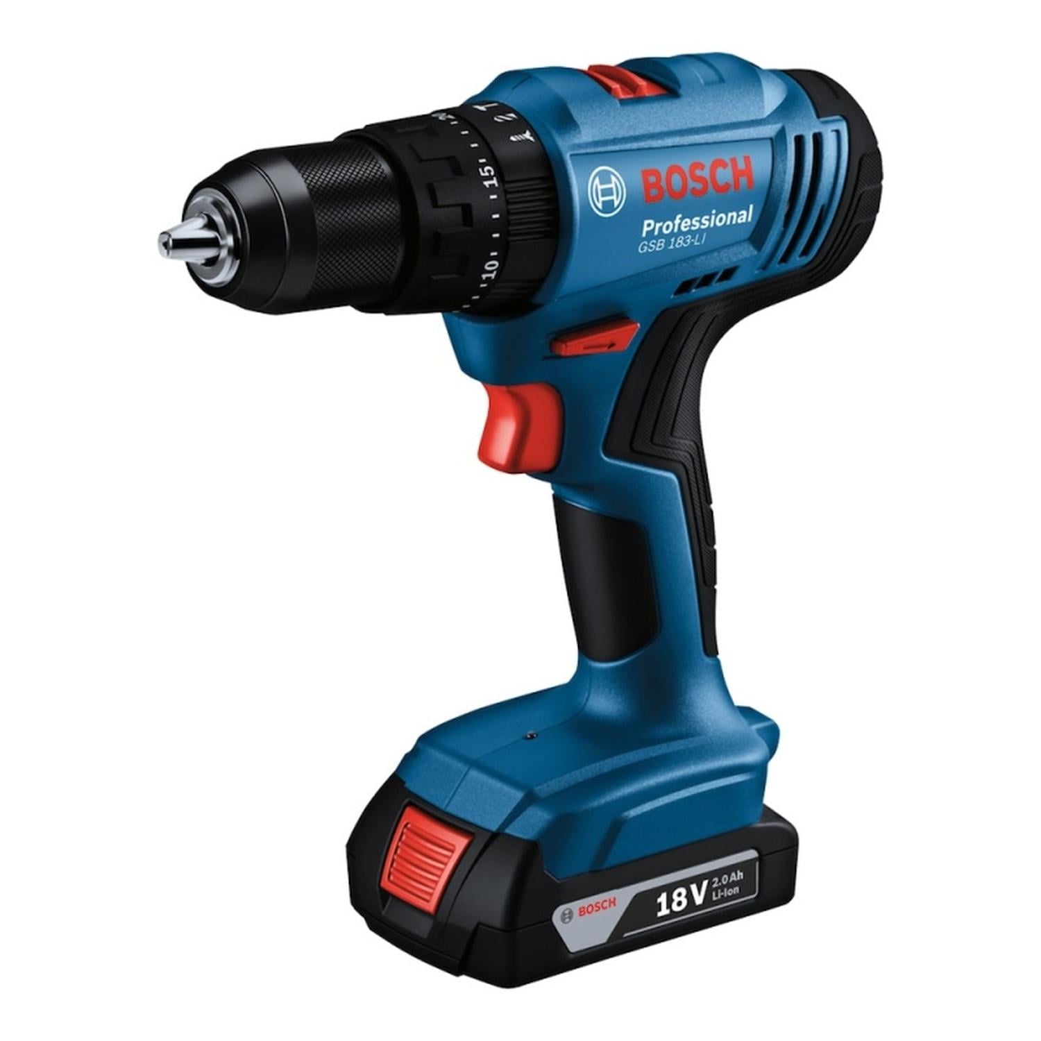TALADRO PERCUTOR 1/2' 18V GSB 183-LI + SET DE ACCESORIOS BOSCH - 3
