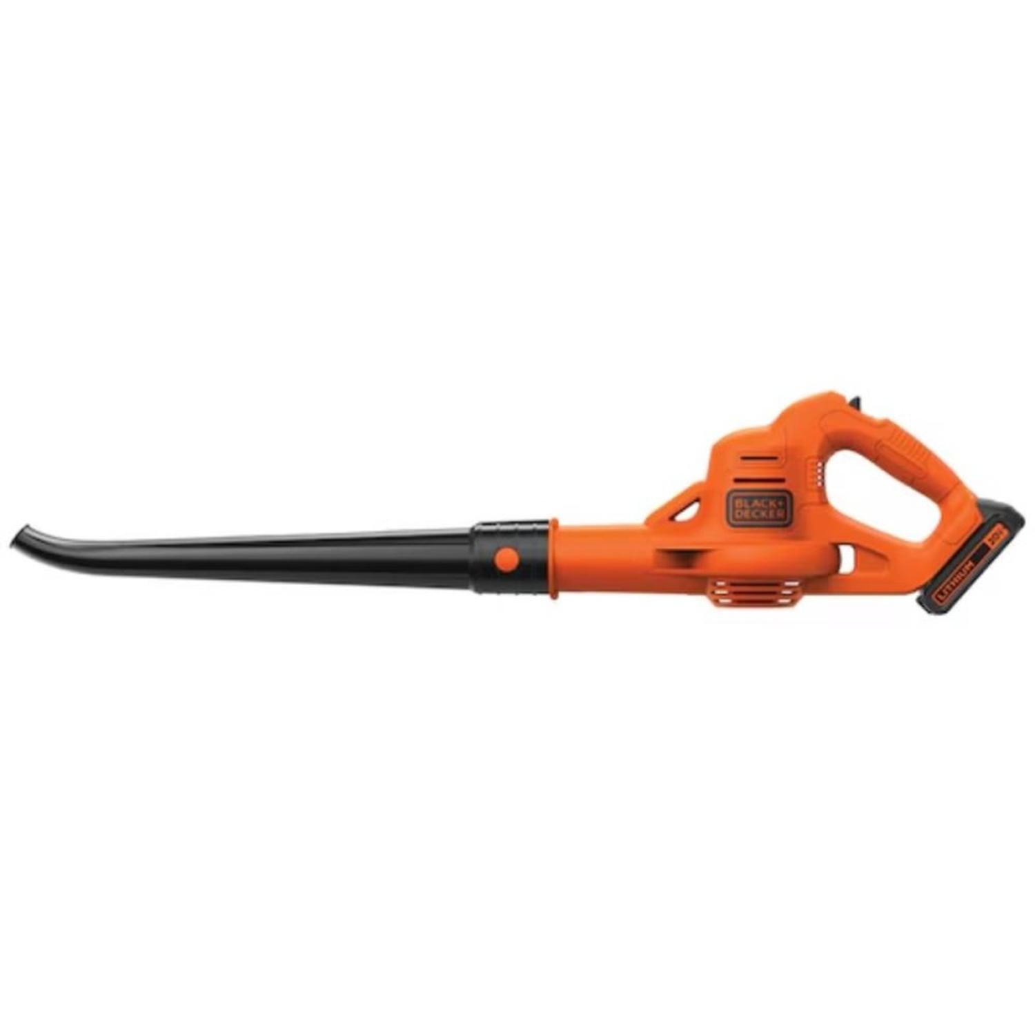 SOPLADORA INALAMBRICA 130 MPH 20V + 1 BAT Y CARG BLACK AND DECKER LSW221-B2C - 1