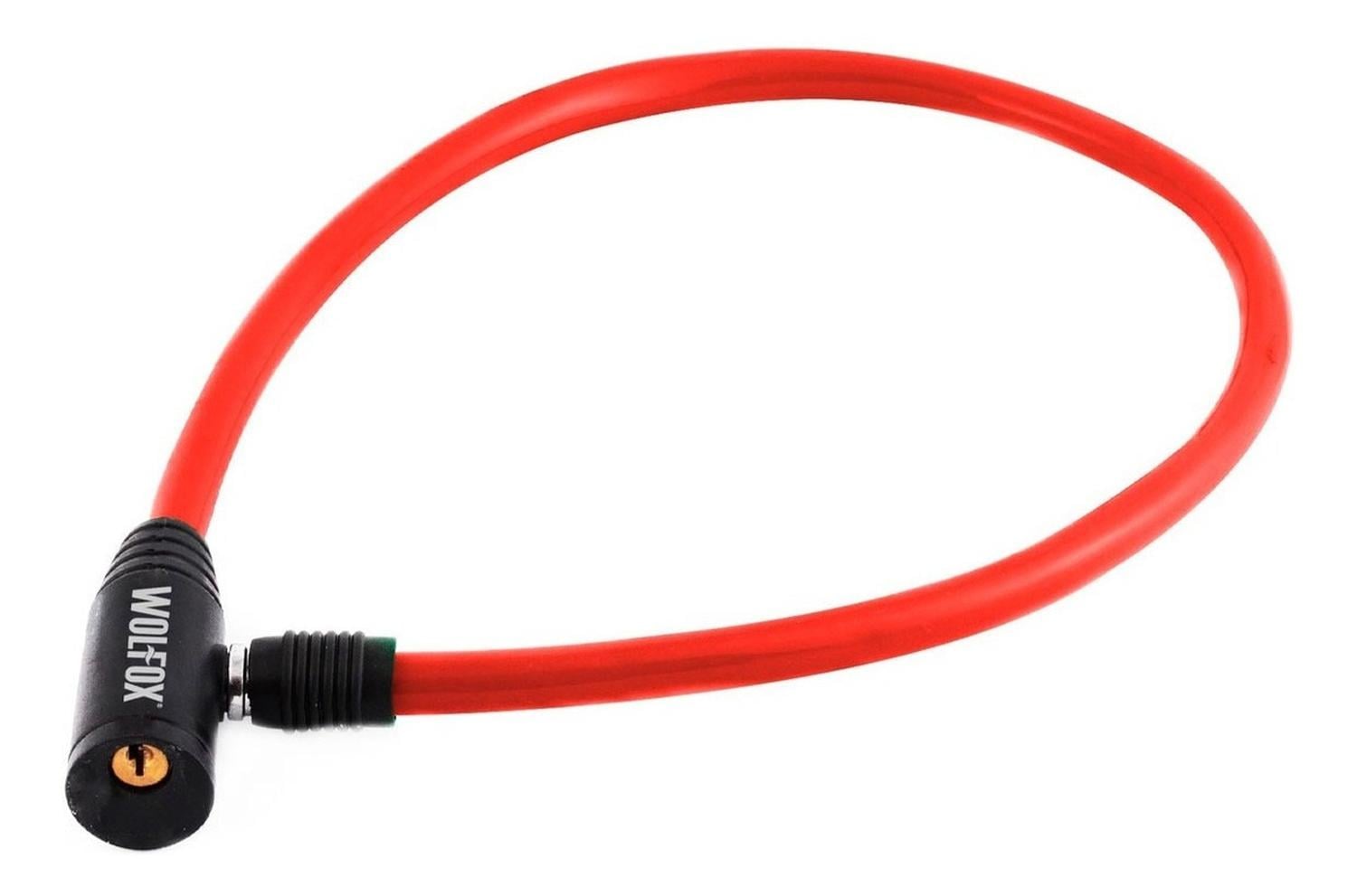 CANDADO SEGURIDAD BICICLETA MOTO CADENA ACERO WF8907 WOLFOX - 1
