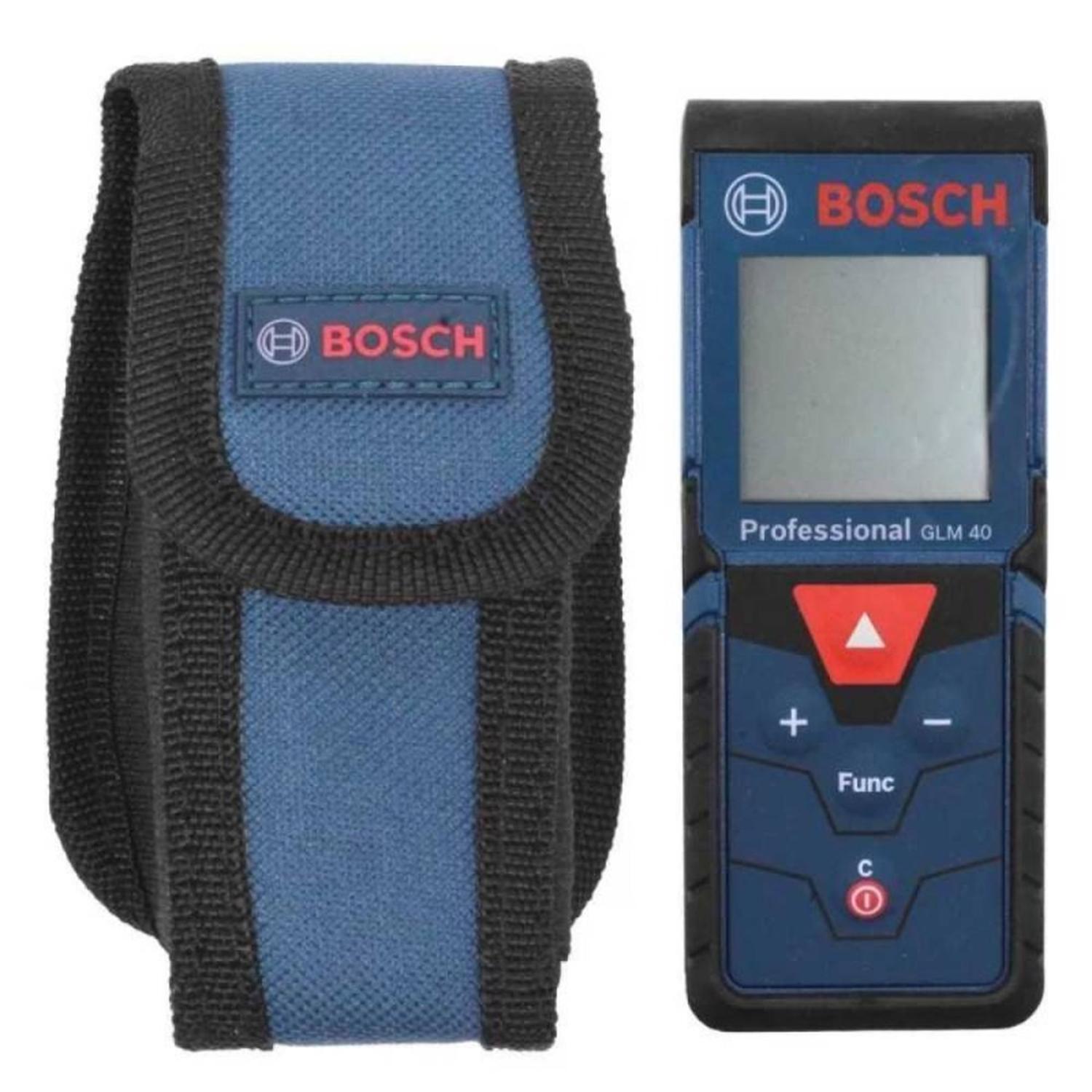 NIVEL LÁSER COMBINADO VERDE 15MTS GCL 2-15 G + MEDIDOR DE DISTANCIA LÁSER HASTA 40 MTS GLM 40 BOSCH - 6