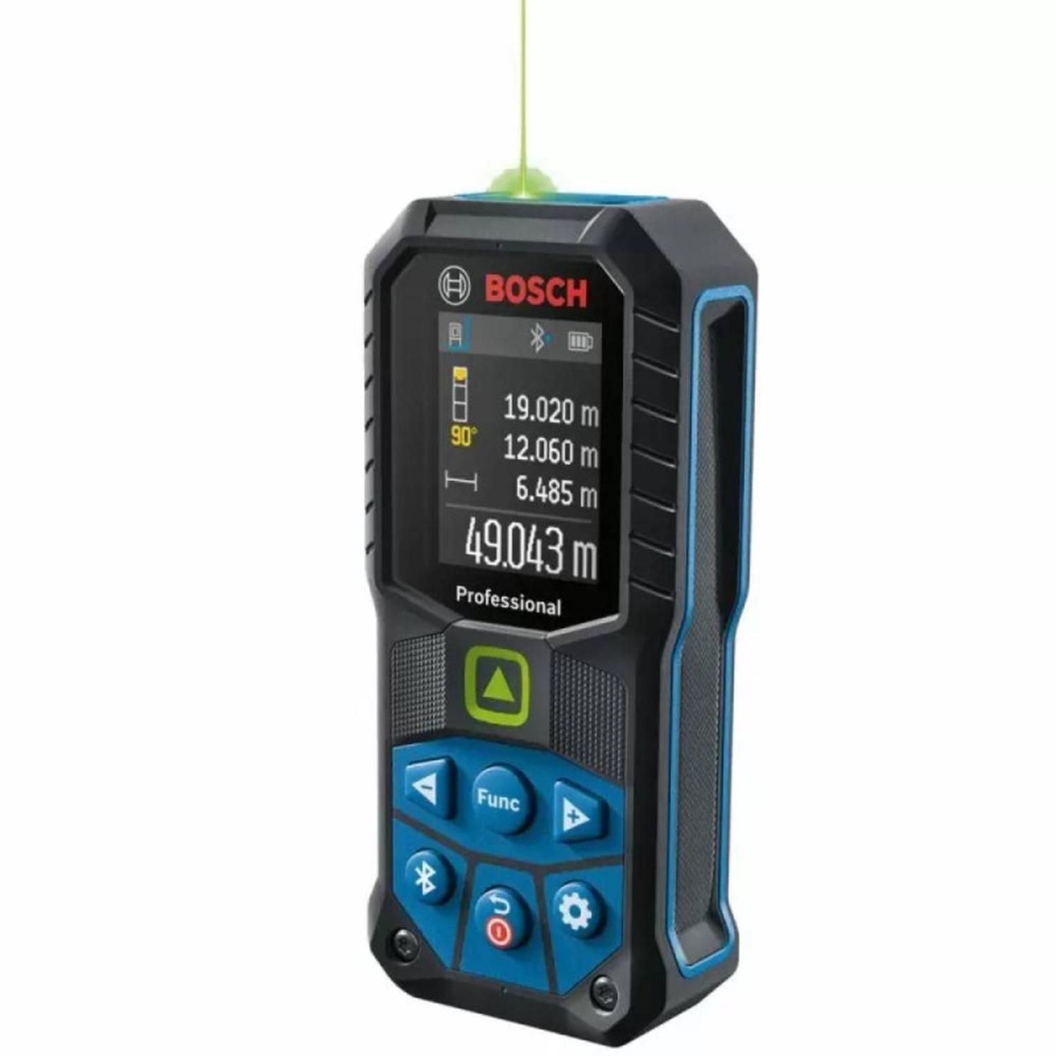 NIVEL LÁSER COMBINADO VERDE 15MTS GCL 2-15 G + MEDIDOR LASER 50 MTS LASER VERDE GLM 50-27 BOSCH 0601 - 6