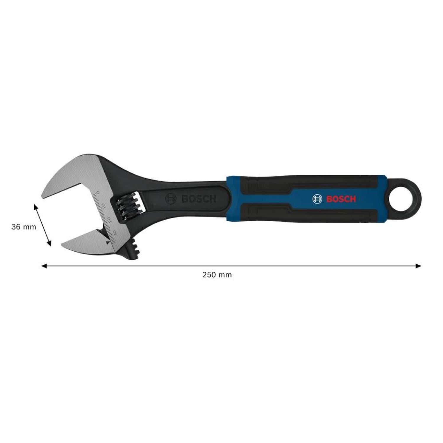 LLAVE AJUSTABLE 10' 35MM BOSCH 1600.A03.B67-000 - 2