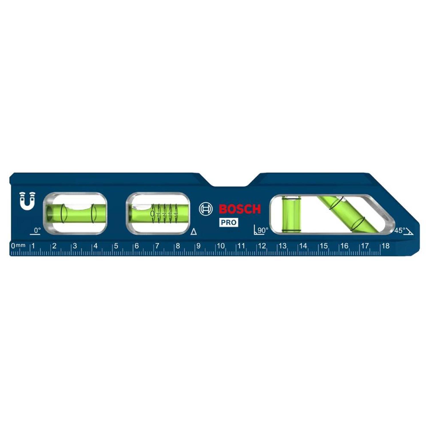 NIVEL TORPEDO MAGNETICO 4 BURBUJAS 8' BOSCH 1600.A03.AA9-000 - 1