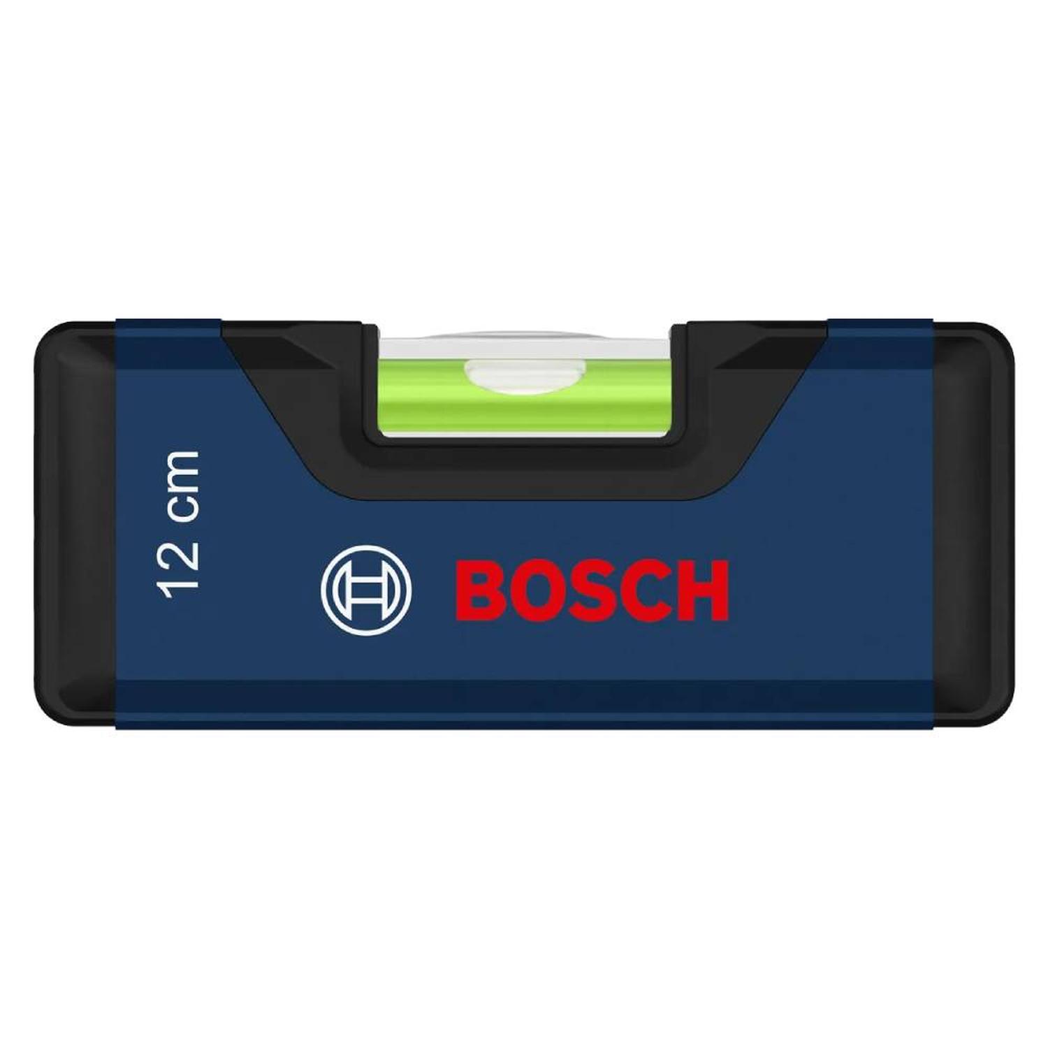 NIVEL DE ALUMINIO 2 BURBUJAS 120 MM BOSCH 1600.A03.AA3-000 - 1