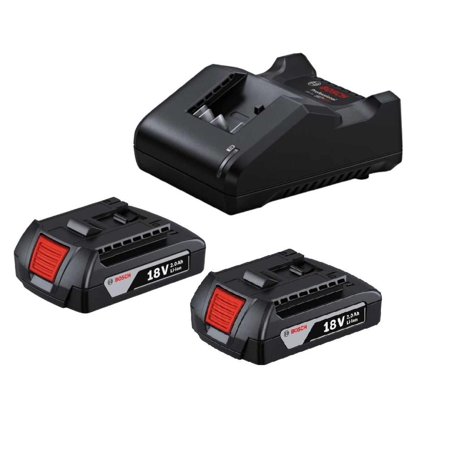 TAL. PERCUTOR 1/2' GSB 185-LI + ATORN DE IMPACTO 1/4' GDR 18V-215 + AMOLADORA ANGULAR 4 1/2' 710W GW - 3