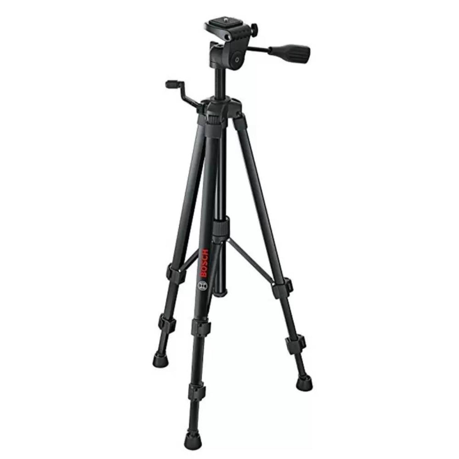 NIVEL LÁSER 360° 3 LÍNEAS VERDE 80 M 1 BAT Y RECEPTOR GLL 80-33 G + TRÍPODE PARA NIVEL ALTURA BT 150 - 3