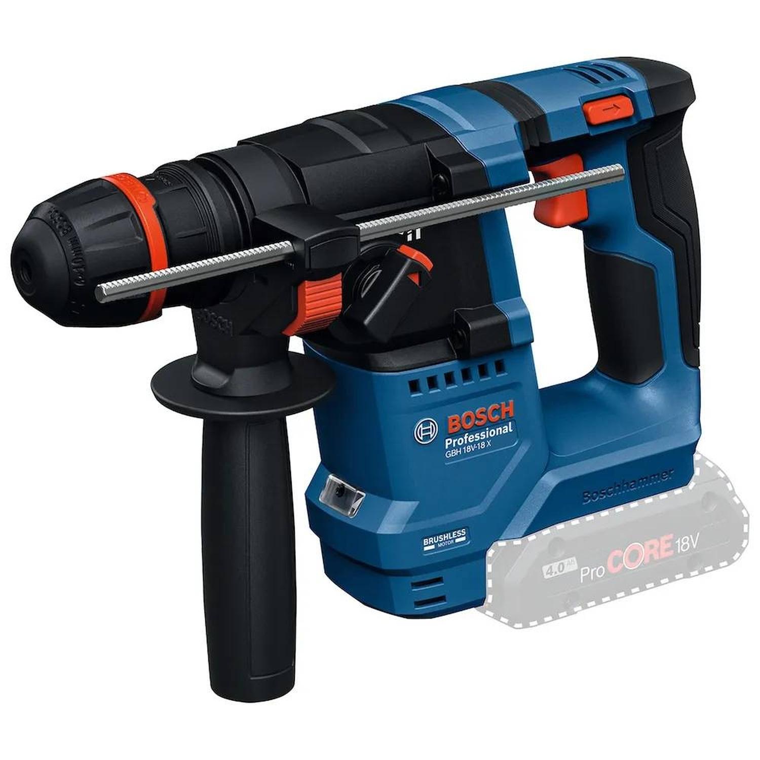 ROTOMARTILLO SDS PLUS GBH 18V-18X + ATOR DE IMP 1/2'-1/4' GDX 18V-285 + TALADRO PERC 1/2' GSB 18V-65 - 2