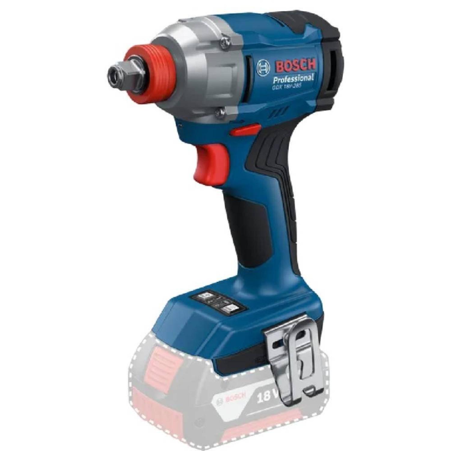 ROTOMARTILLO SDS PLUS GBH 18V-18X + ATOR DE IMP 1/2'-1/4' GDX 18V-285 + TALADRO PERC 1/2' GSB 18V-65 - 4