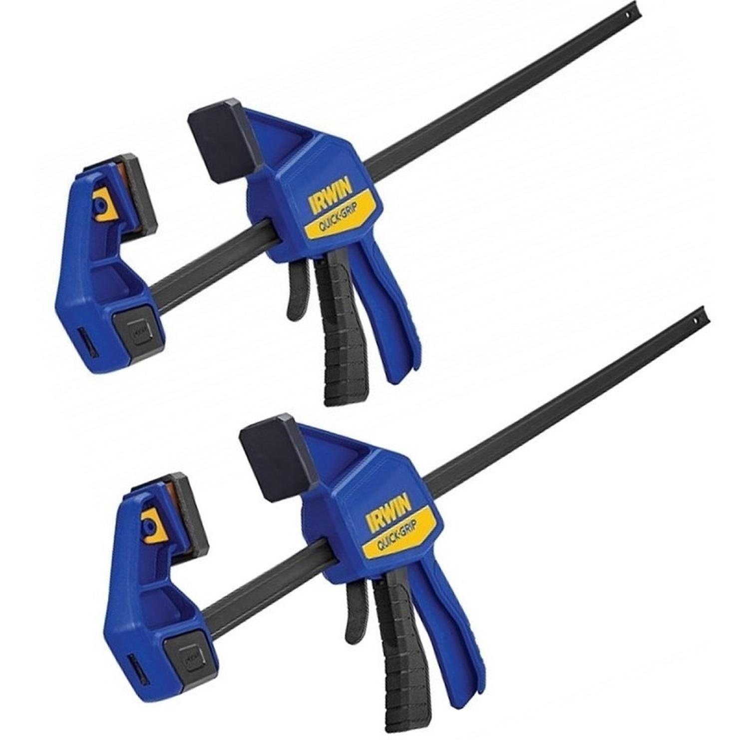 SET X2 PRENSAS DE BARRA IRWIN 1964720 CO-001 SARGENTA QUICK-GRIP DE 24' (60 CM) - 1