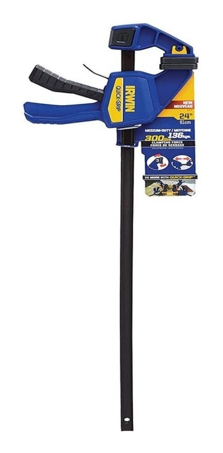 SET X2 PRENSAS DE BARRA IRWIN 1964720 CO-001 SARGENTA QUICK-GRIP DE 24' (60 CM) - 4