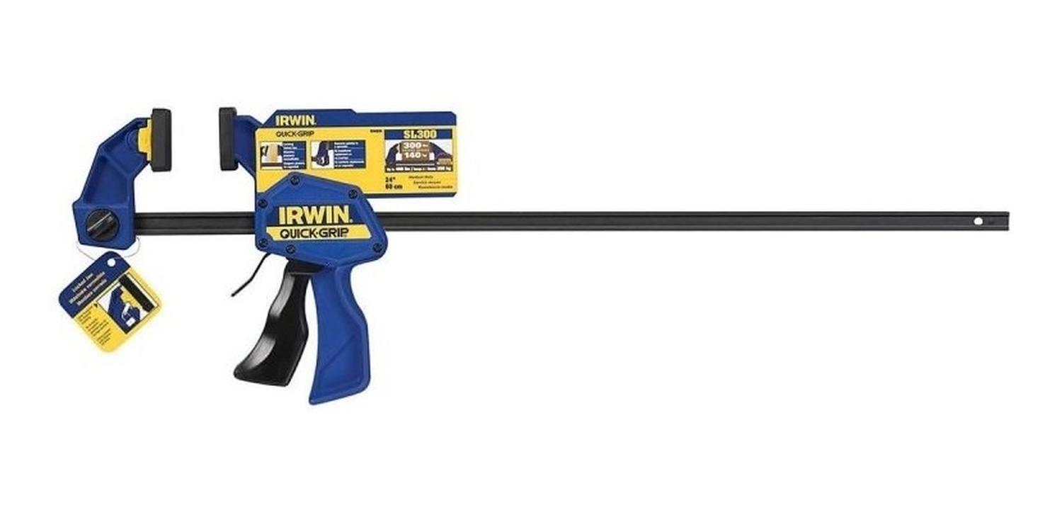 SET X2 PRENSAS DE BARRA IRWIN 1964720 CO-001 SARGENTA QUICK-GRIP DE 24' (60 CM) - 8