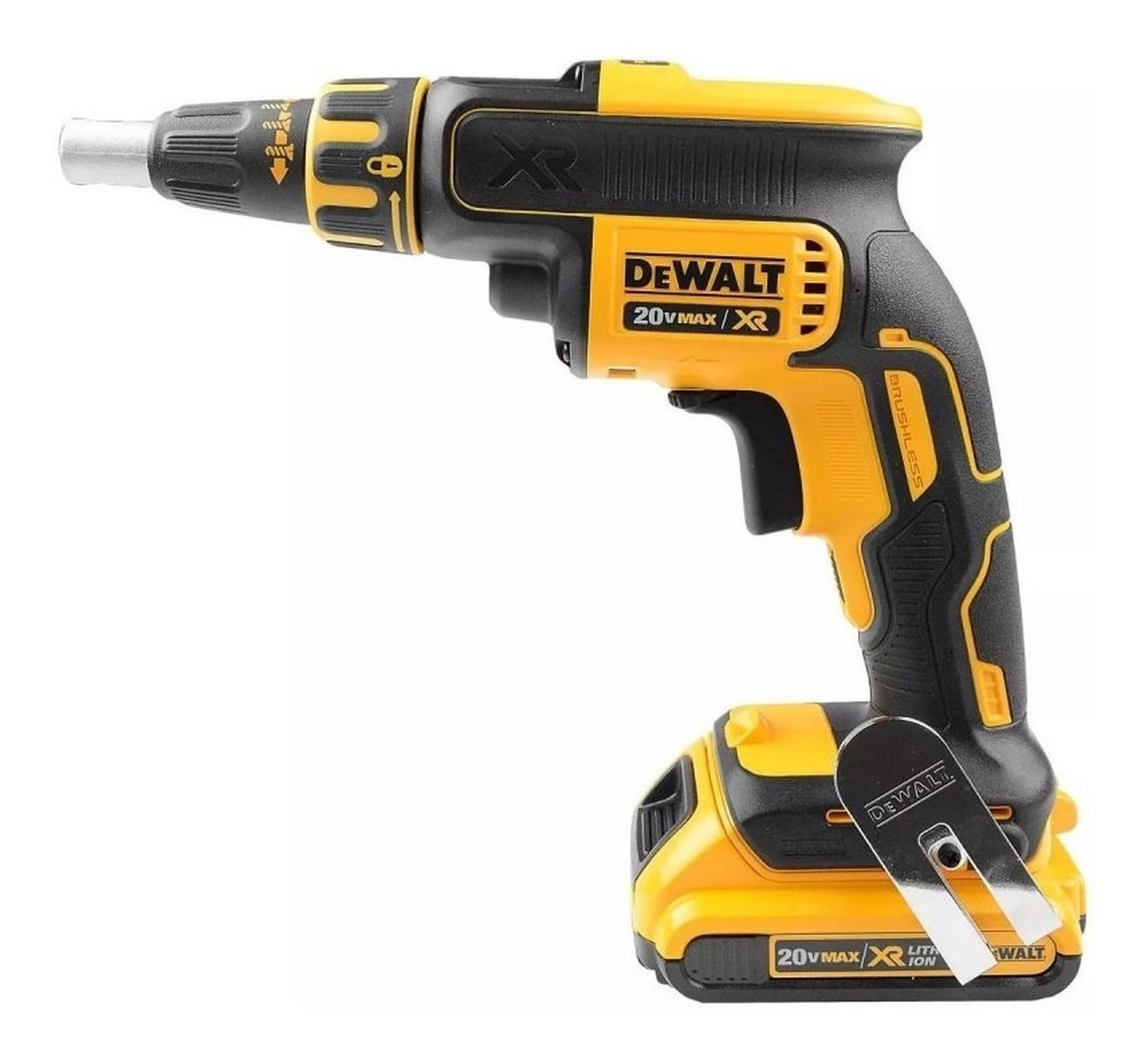 ATORNILLADOR DRYWALL 1/4 20V XR 4400RPM DCF620D2 DEWALT - 2
