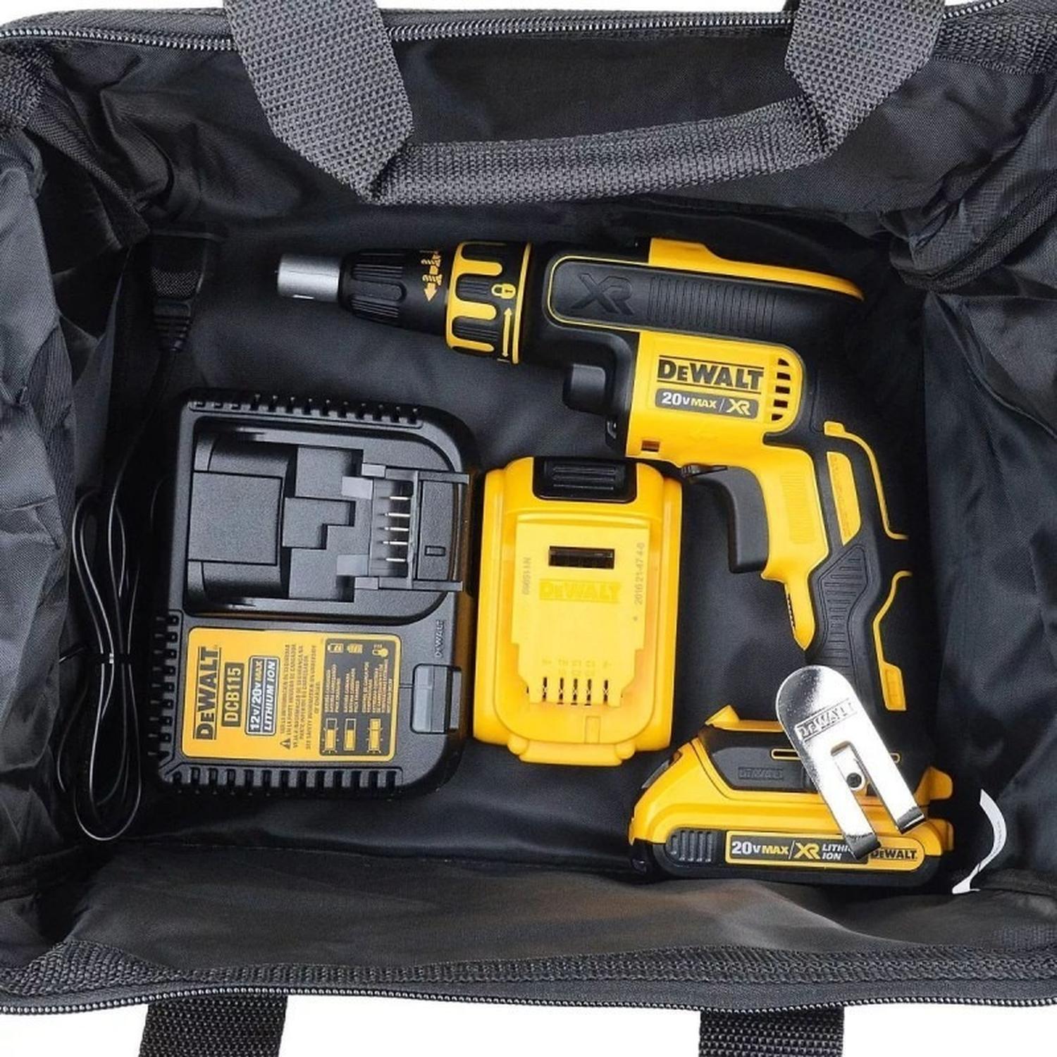 ATORNILLADOR DRYWALL 1/4 20V XR 4400RPM DCF620D2 DEWALT - 5