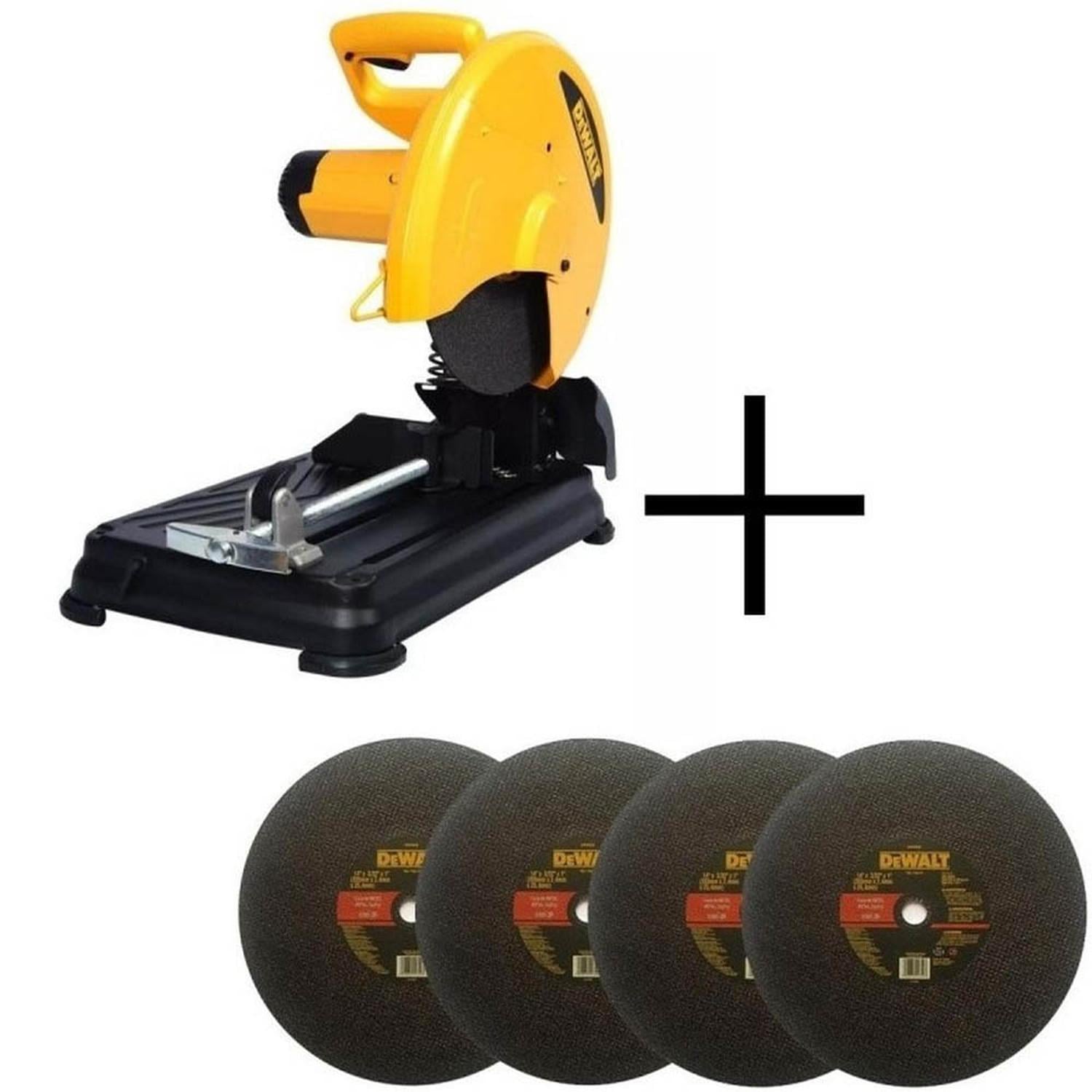 TRONZADORA METALES DE 14 2300W + 4 DISCOS D28730-K4 DEWALT - 1