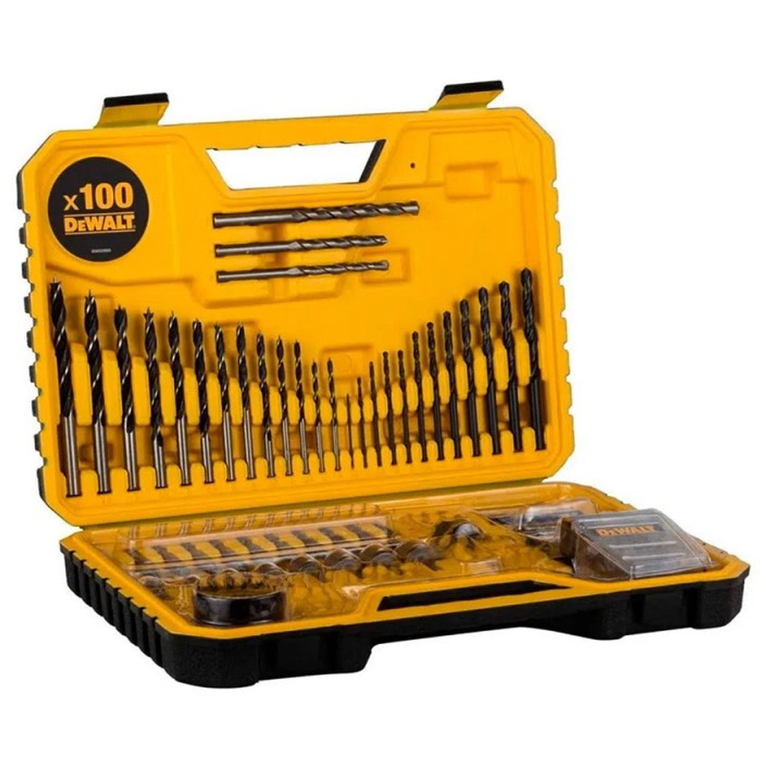 TALADRO ATORNILLADOR 1/2' 20V XR 2 BAT + SET DE ATORNILLADORES 100 PZ DEWALT DCD708D2-K10 - 5