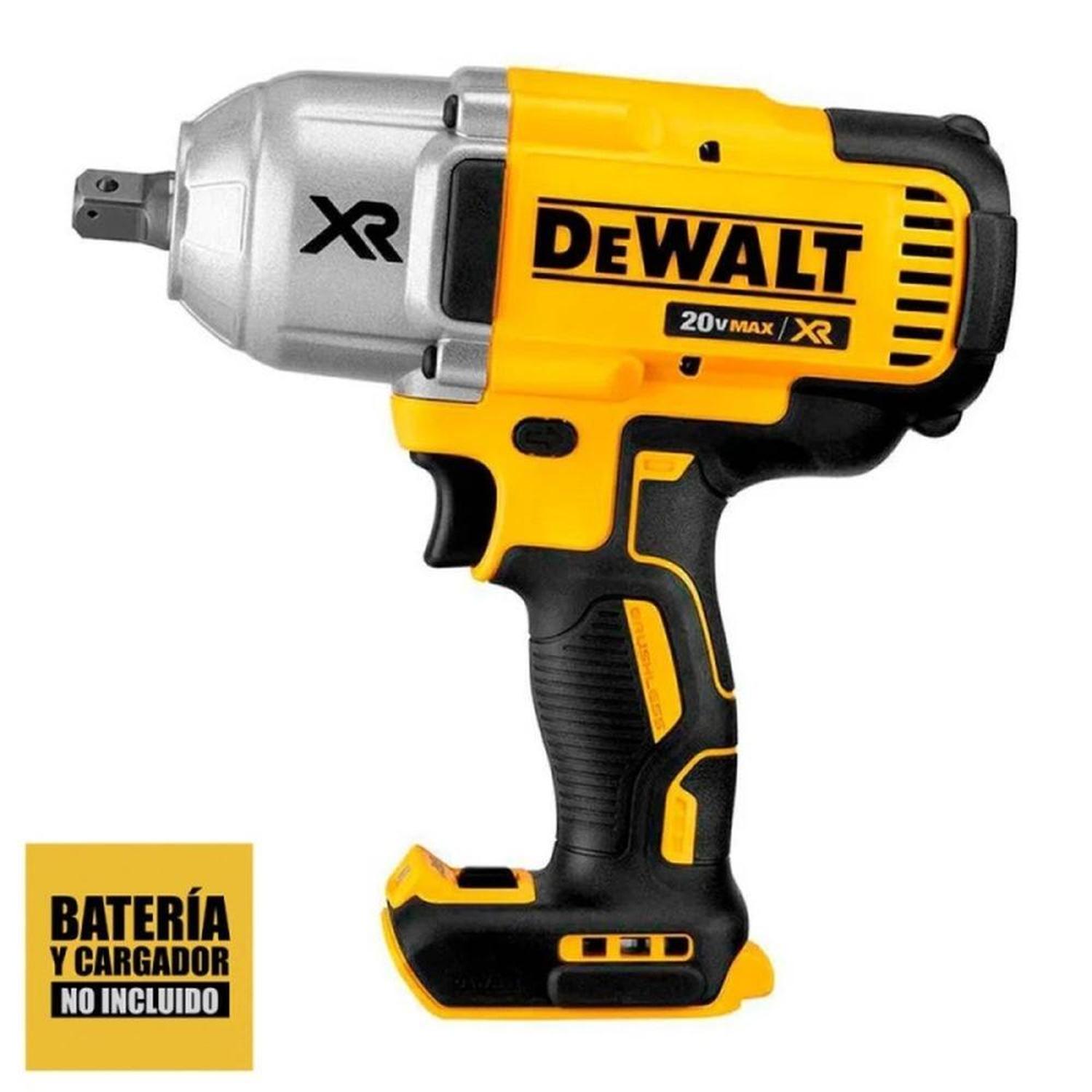 TALADRO PERC 1/2' + AMOLADORA 4 1/2' 20V 2 BAT + LLAVE DE IMPACTO 950NM DEWALT - 6