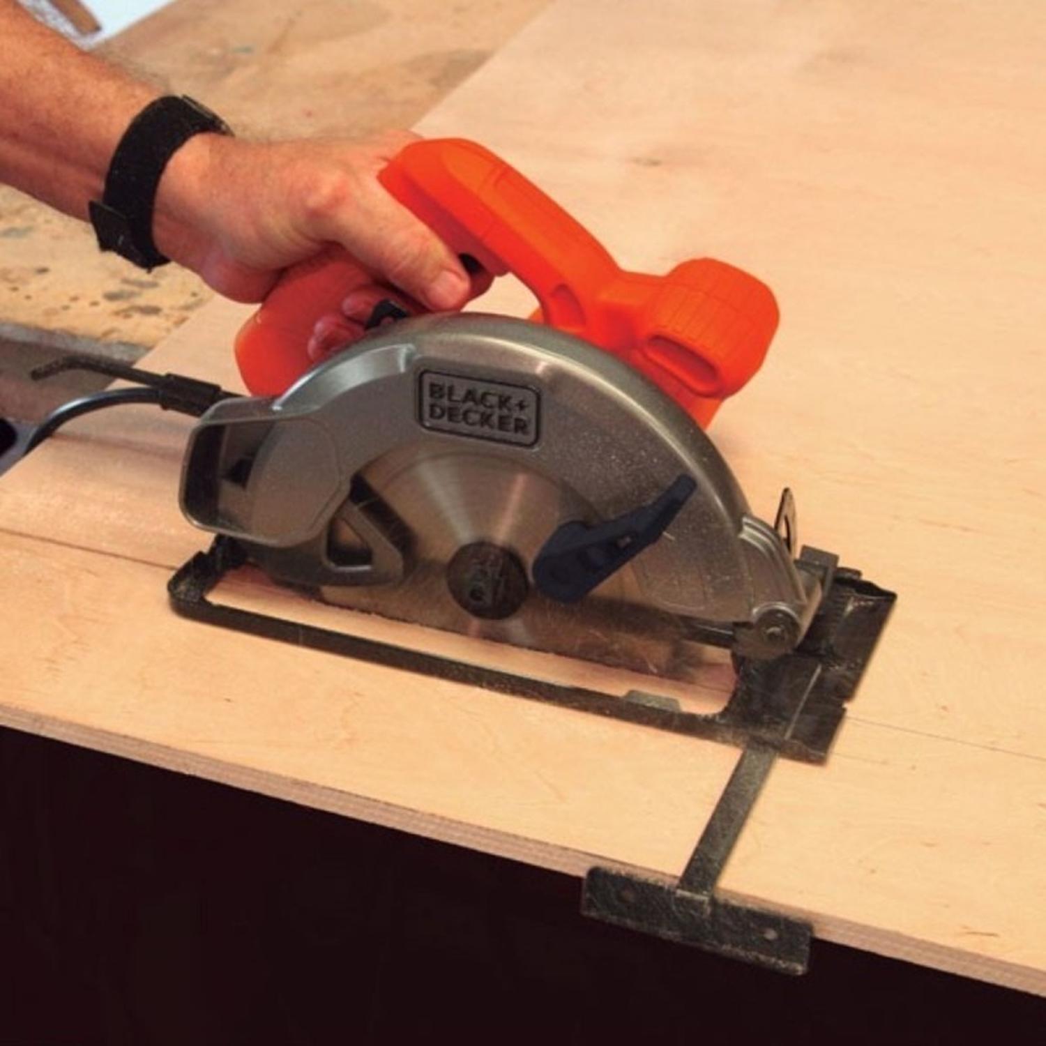 SIERRA CIRCULAR 184MM 1400W 62MM BLACK+DECKER CS1004-B2 - 3