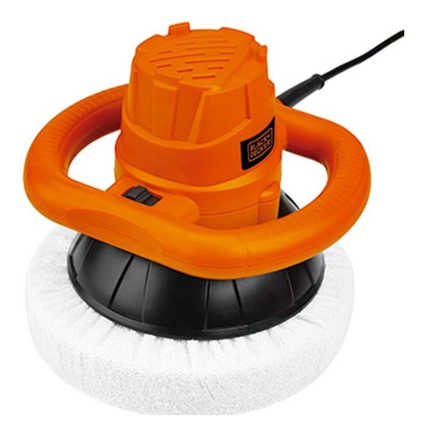 PULIDORA ORBITAL 10PULG 120W+3BONETES KP12K-B2 BLACK+DECKER - 1