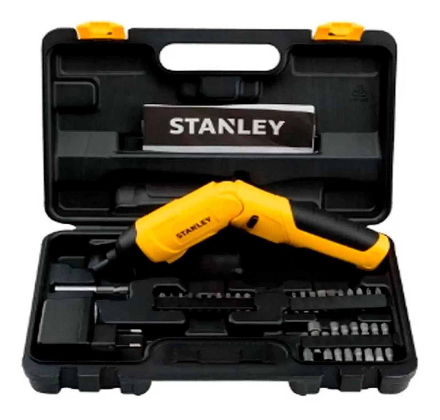 TALADRO ATORNILLADOR INLAMBRICO + SET 30 PZ SCS4K-B2 STANLEY - 3