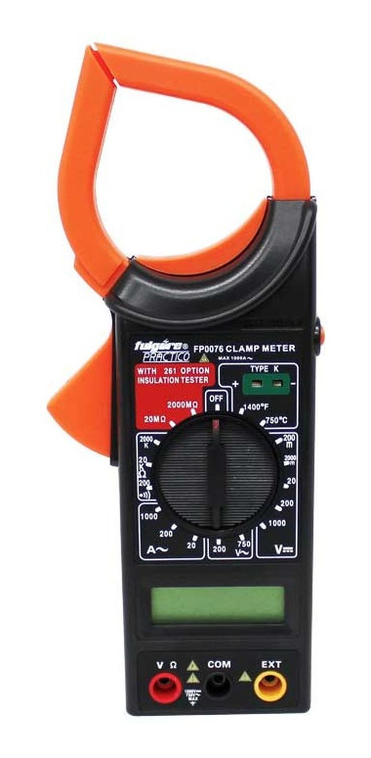MULTIMETRO DIGITAL GANCHO FULGORE FP0076 - 1