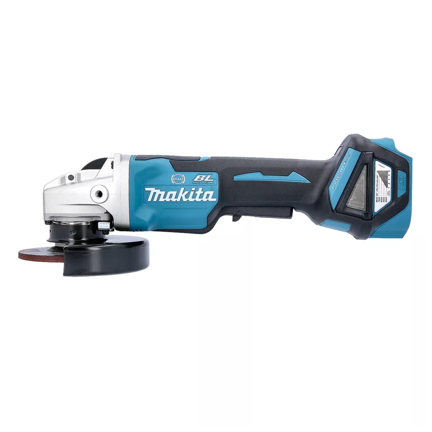 ESMERIL ANGULAR 4 1/2 18V LXT BL BARETOOL MAKITA DGA469Z - 2