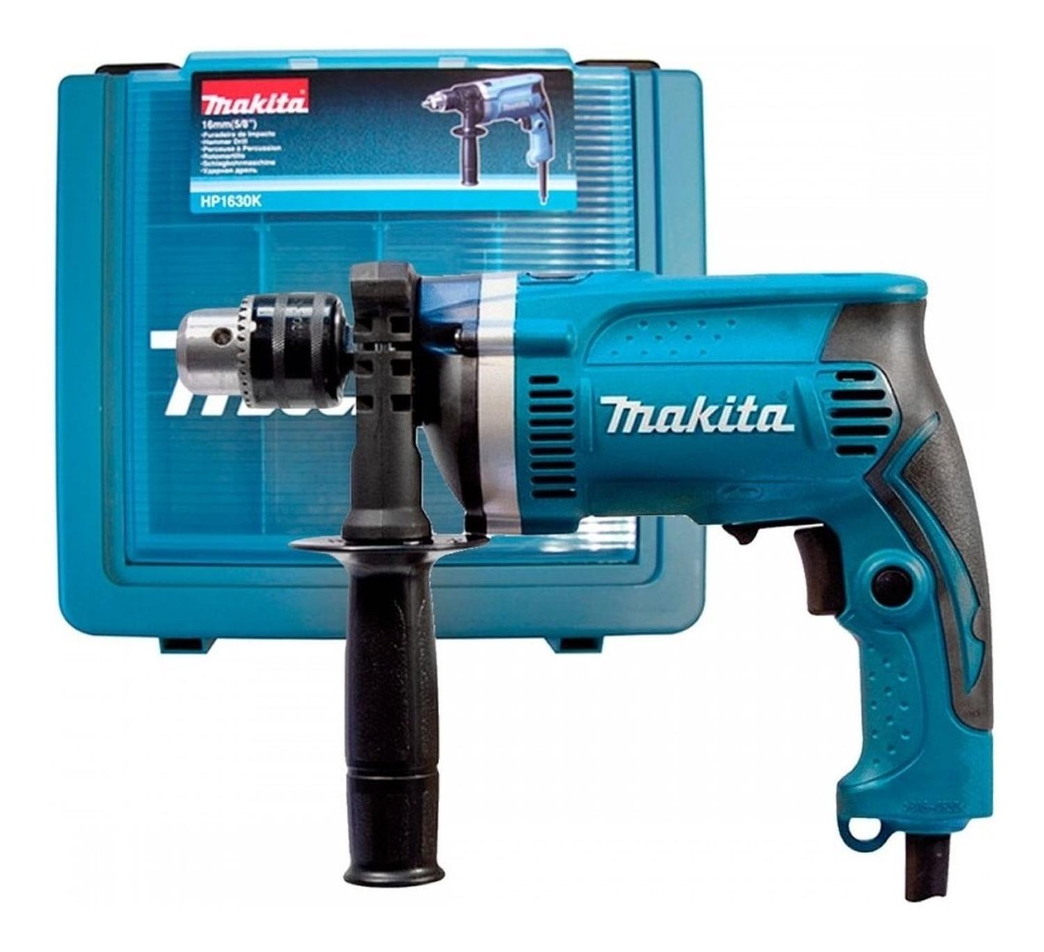 TALADRO PERCUTOR ELECTRICO 1/2 710W HP1630K MAKITA - 1
