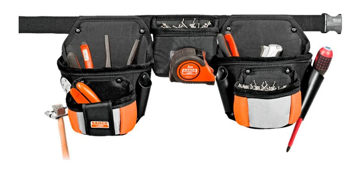 CINTURON PORTAHERRAMIENTAS CON 3 BOLSAS BAHCO 4750-3PB-1 - 2
