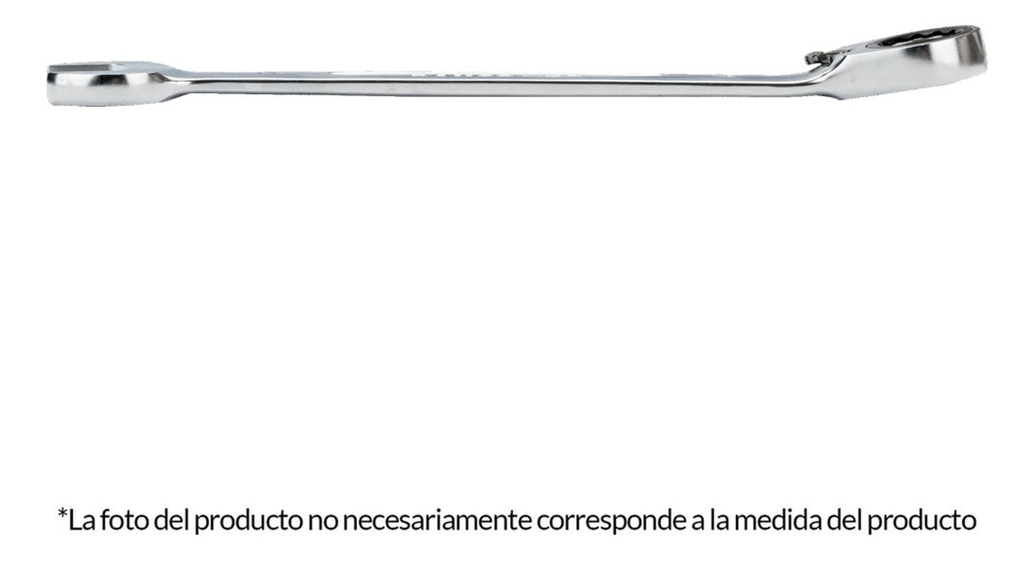 LLAVE MIXTA MILIMETRICA ACABADO CROMADO C/ RACHET 13MM BAHCO - 3