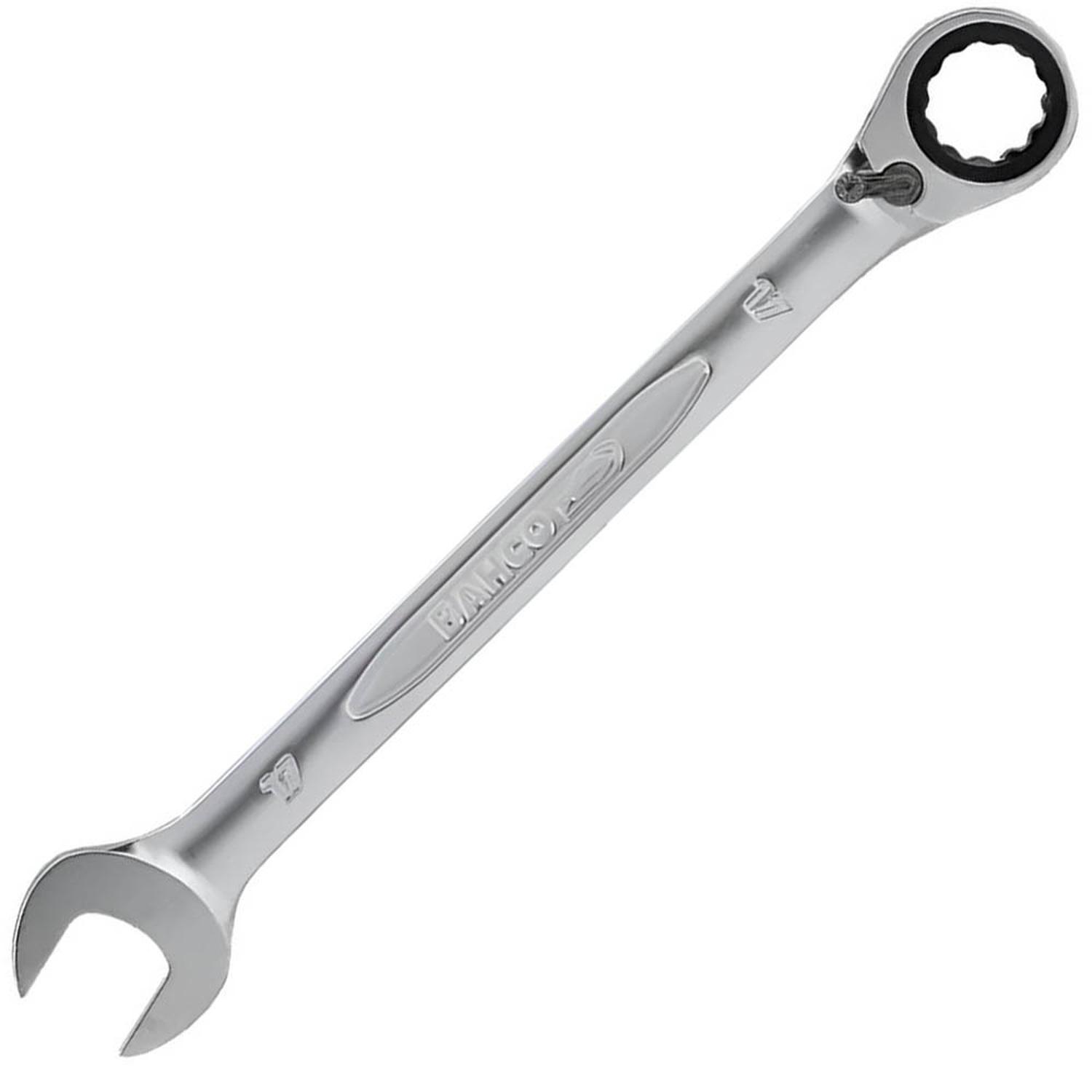 LLAVE MIXTA MILIMETRICA ACABADO CROMADO C/ RACHET 10MM BAHCO - 2
