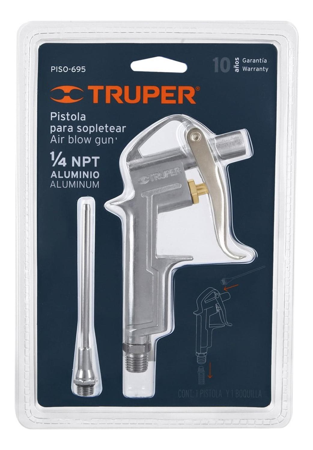 PISTOLA METÁLICA PARA SOPLETEAR TRUPER 19235 - 2