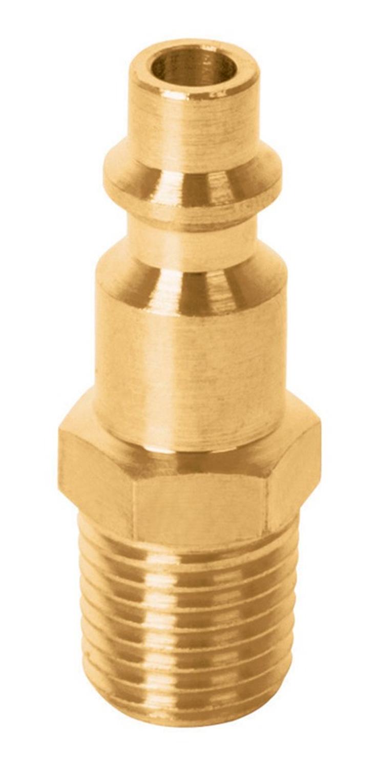 CONECTOR RÁPIDO LATÓN NPT 1/4 MACHO TRUPER 19083 - 1