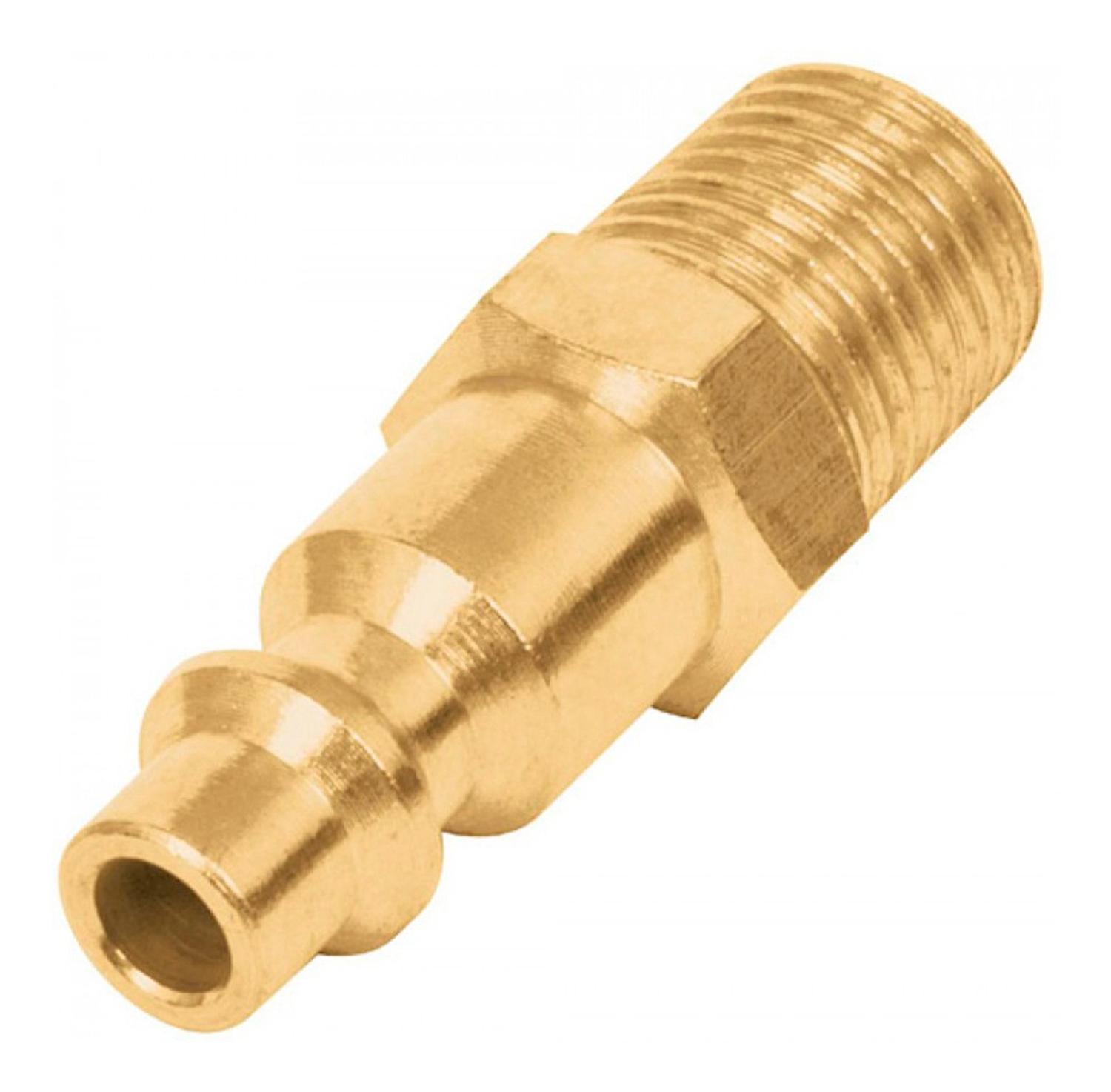 CONECTOR RÁPIDO LATÓN NPT 1/4 MACHO TRUPER 19083 - 2