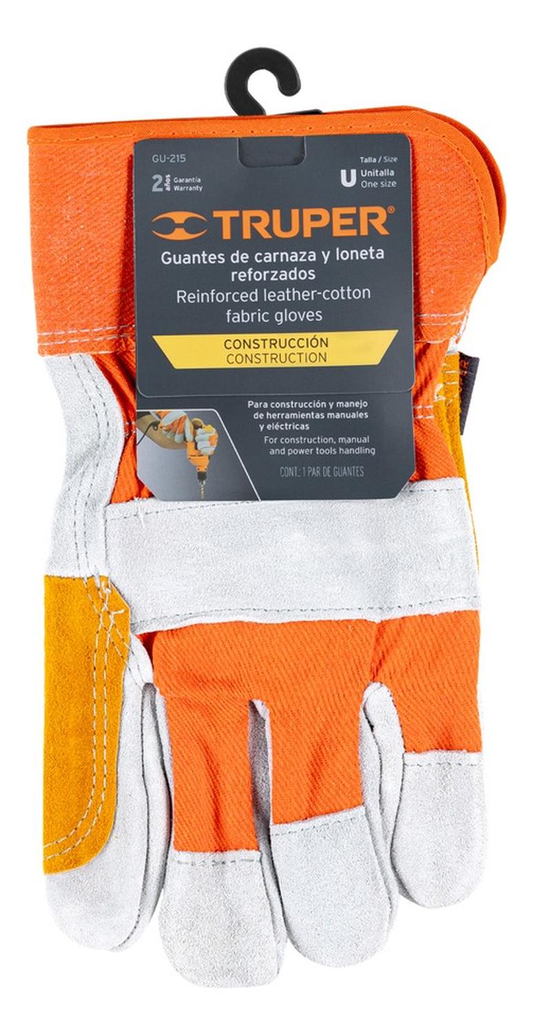 GUANTE DE TELA CON DOBLE REFUERZO TRUPER 14246 - 2