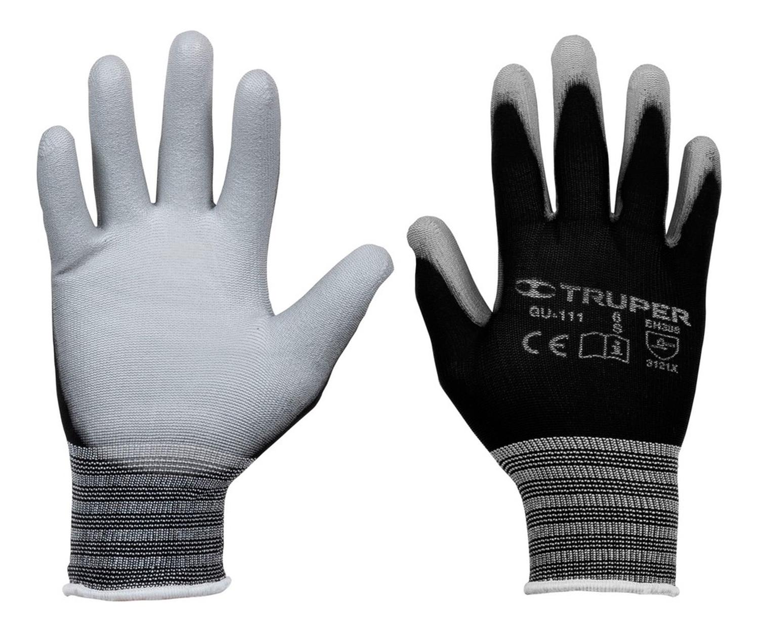 GUANTE NYLON POLIURETANO LISO TALLA S TRUPER 13290 - 1