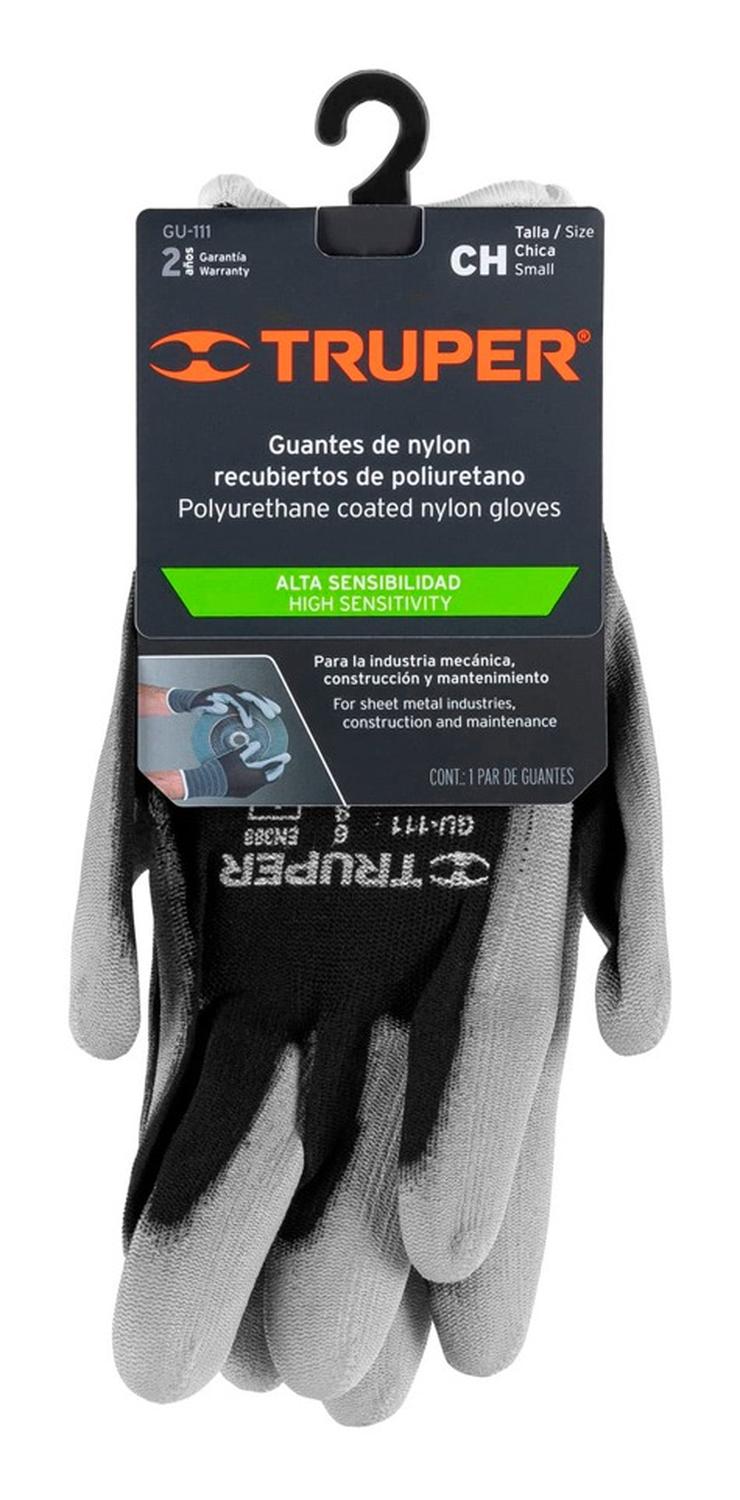GUANTE NYLON POLIURETANO LISO TALLA S TRUPER 13290 - 2