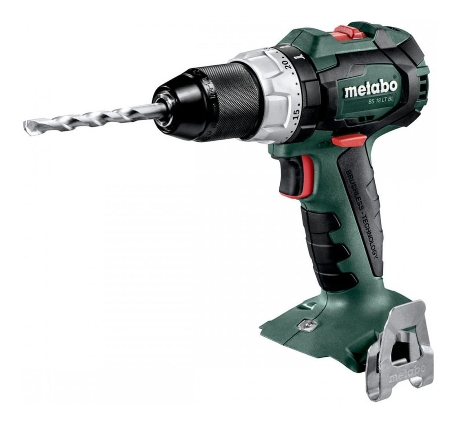 TALADRO ATORNILLADOR INALAMBRICO BS 18 SIN BAT LT BL METABO - 1