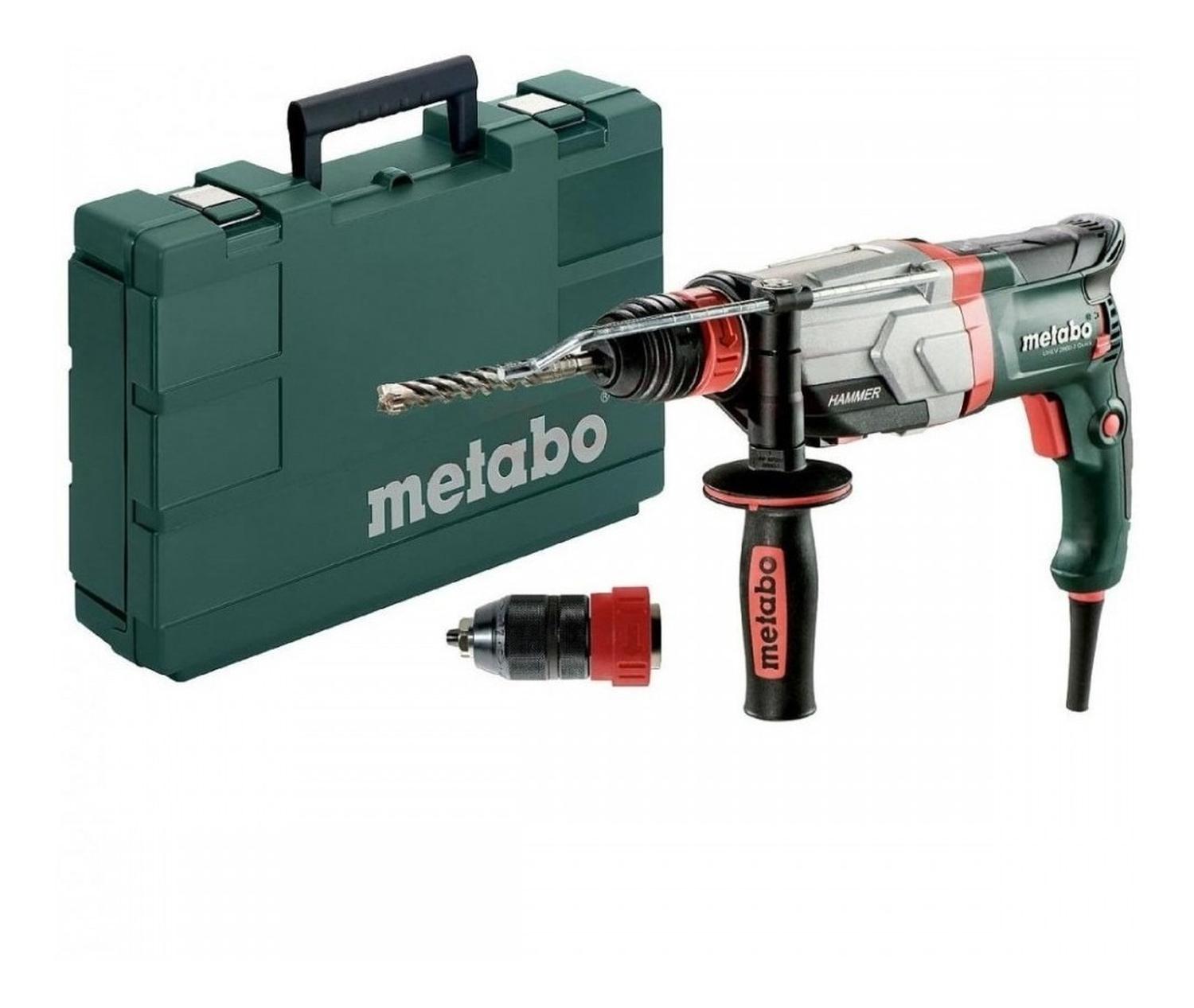 ROTOMARTILLO SDS PLUS + CHUCK UHEV 2860-2 QUICK METABO - 2