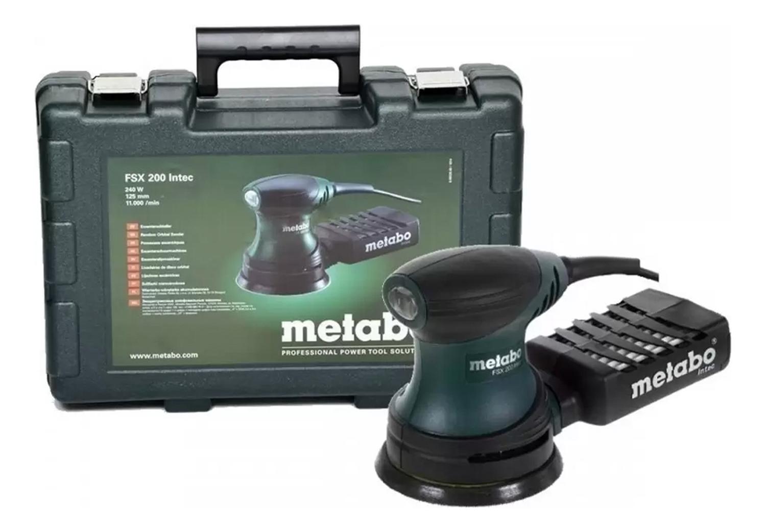 LIJADORA EXCÉNTRICA 5 (125 MM) 240W METABO 609225500 - 3
