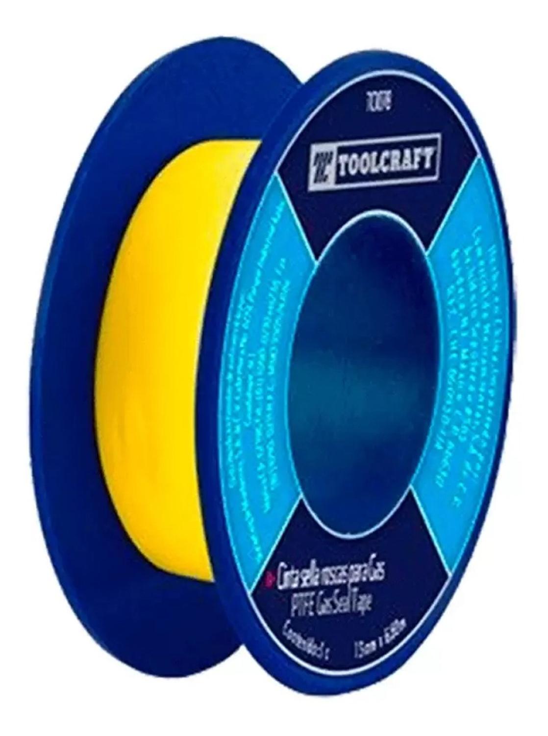 CINTA DE TEFLÓN SELLA ROSCAS PARA GAS TOOLCRAFT TC1078 - 1