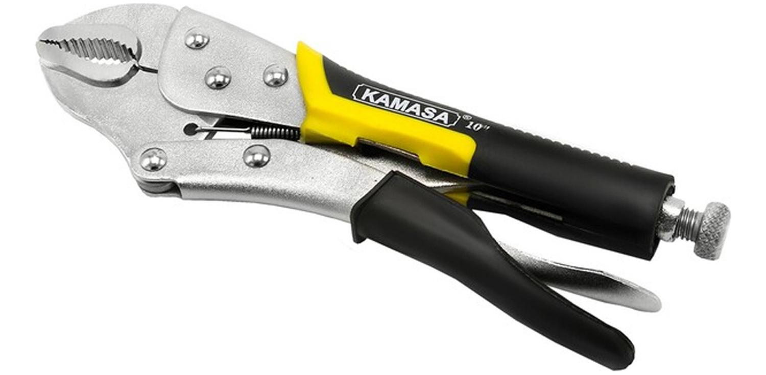 ALICATE DE PRESIÓN 10 MANGO BIMATERIAL KAMASA KM022 - 1