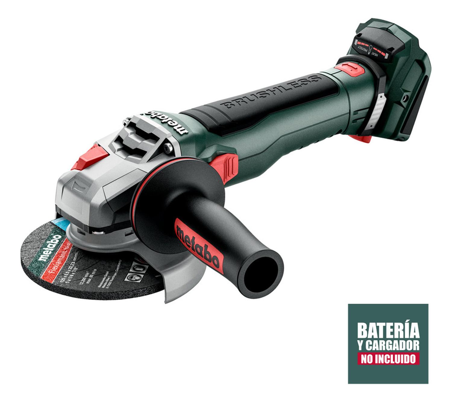 AMOLADORA ANGULAR 5 18V BL METABO WB 18 LT BL 11-125 Q - 2
