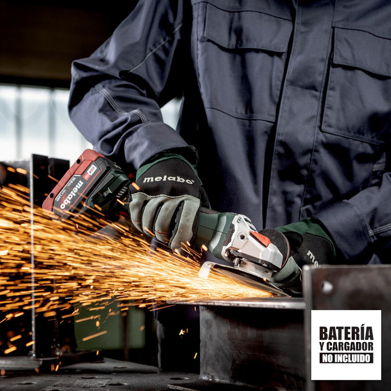 AMOLADORA ANGULAR 5 18V BL METABO WB 18 LT BL 11-125 Q - 4